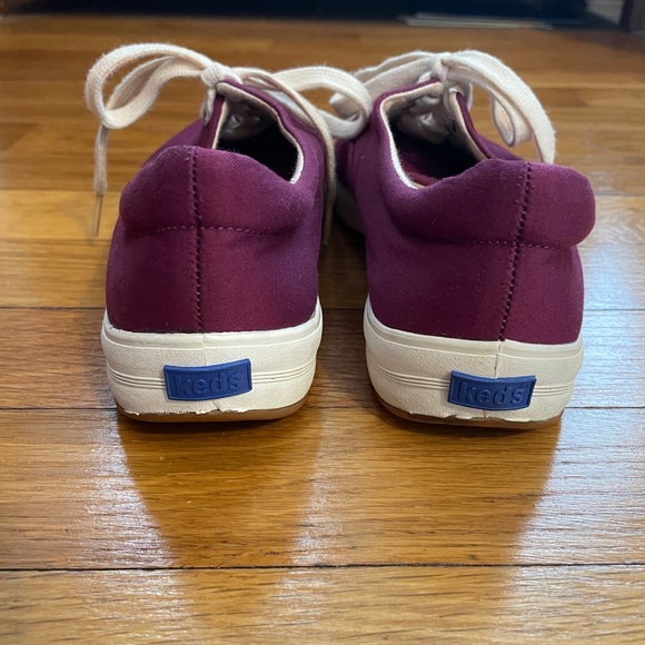 Keds Burgundy Sneakers - Women’s Size 6.5 - Picture 2 of 9
